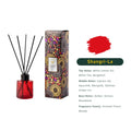 Embossed Fragrance Reed Diffuser (Red）