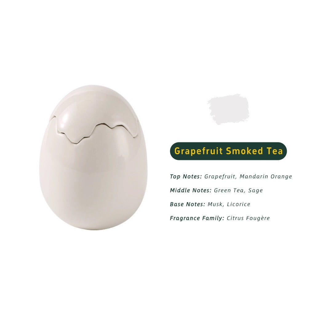 Eggshell Scented Candle（White）