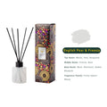 Embossed Fragrance Reed Diffuser (White）