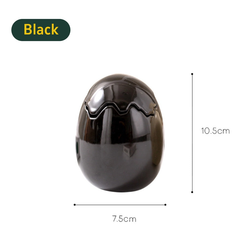 Eggshell Scented Candle（Black）