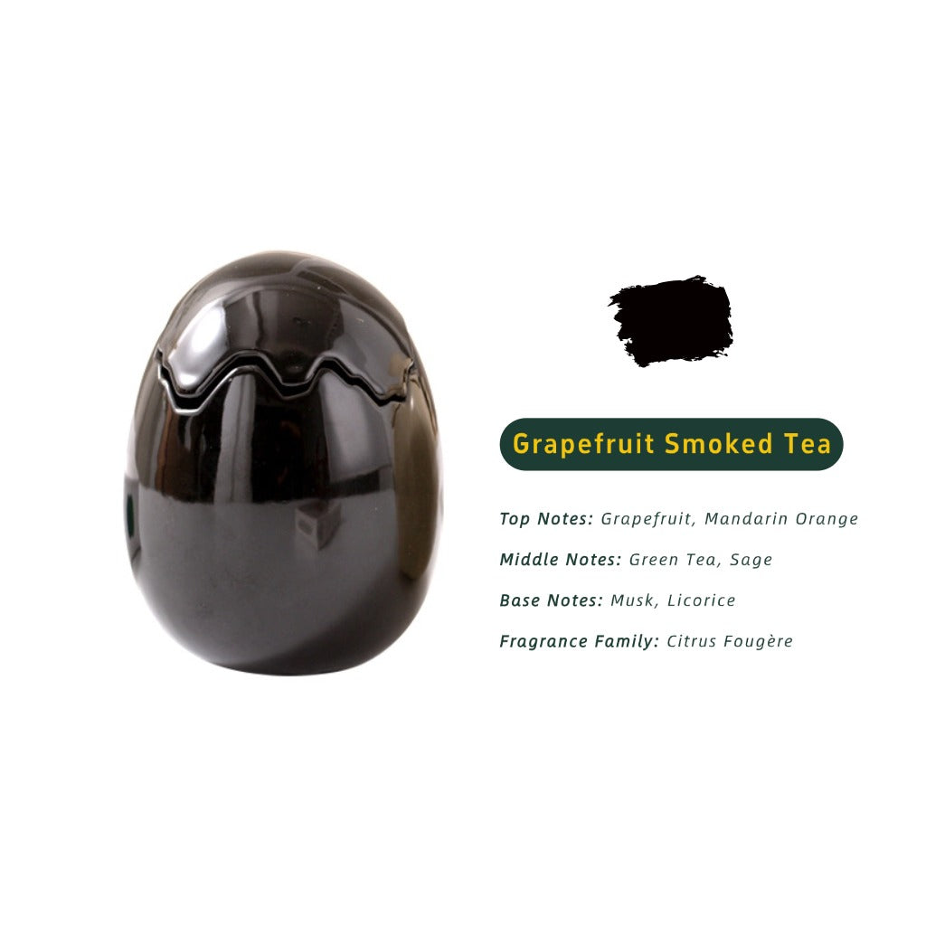 Eggshell Scented Candle（Black）