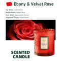 Embossed  Scented Candle （Red）