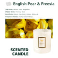 Embossed  Scented Candle （White）